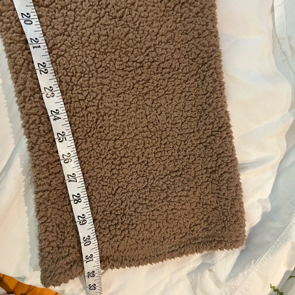 SKIMS Teddy Track Pants Desert‎ Brown M Long - Picture 14 of 15